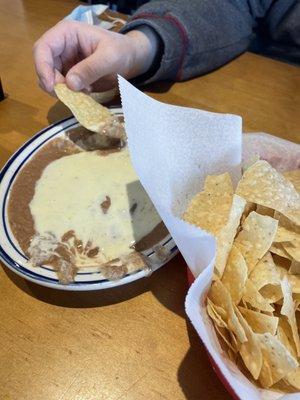 Bean and cheese dip