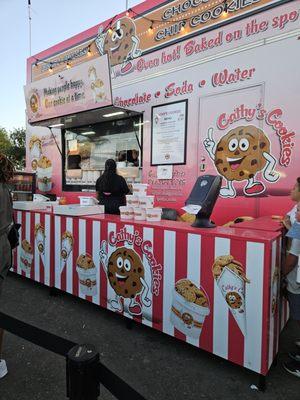 their food truck at the OC fair