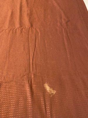 Chunky bedding not stained