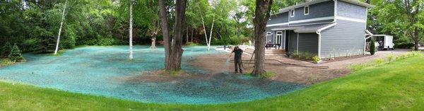 Hydroseeding