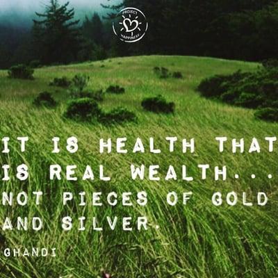 Health is Wealth #drpuja