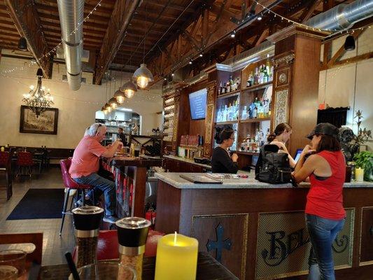 Old church turned dealership, turned Brewery.