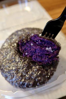 Purple Glazed Ube Donut (Vegan/plant-based)