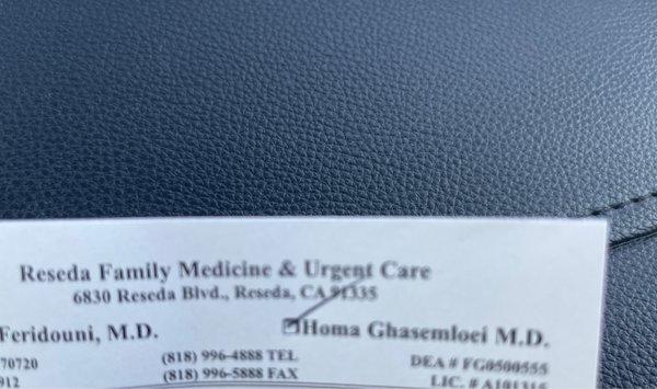 Reseda Family Clinic and Urgent Care