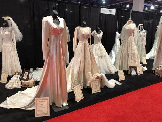 Vintage Weddings Gowns restores by Tiffany's .