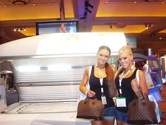 our girls at the tan convention