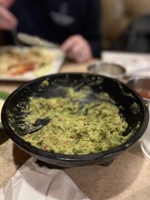 Fresh made guacamole