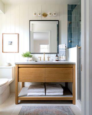 Transitional Modern Bathroom Remodel