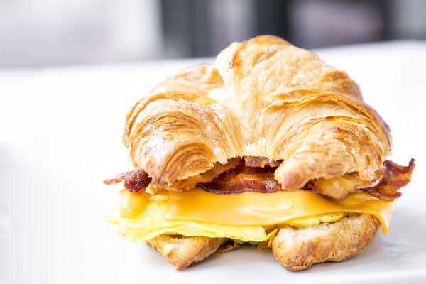 Bacon Egg Croissant is perfect for any morning.