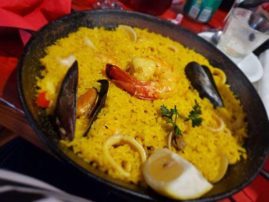 Marisco paella