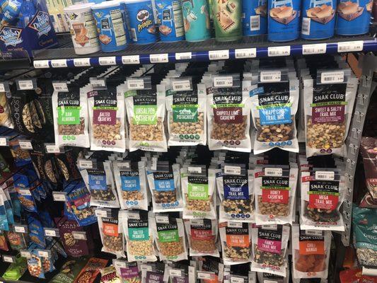 A wide selection of nuts