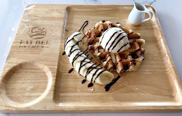 Toffee Crunch Artisan Waffle