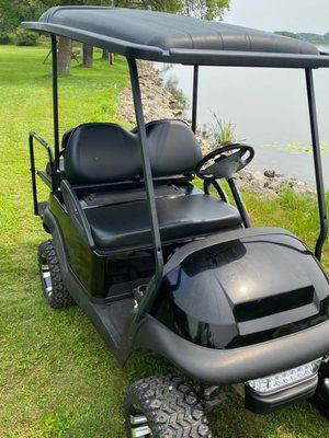 Golf cart makeover.