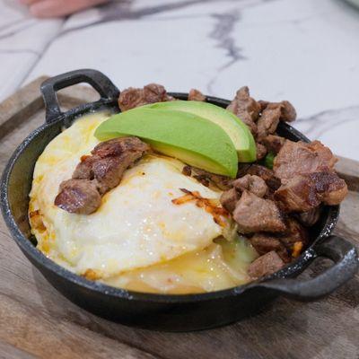 Carne asada skillet