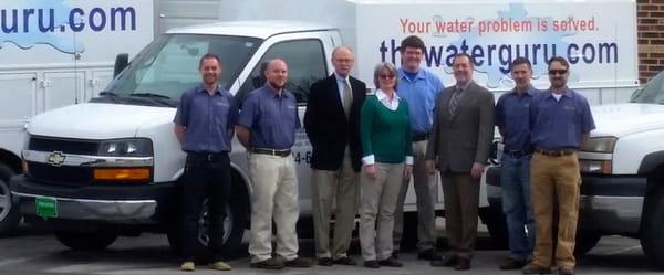 The staff at Mechanical Solutions, Inc. is ready to help you with your water purification needs.