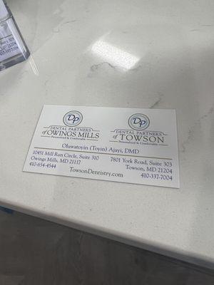 Business card