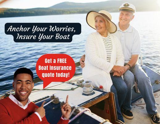 Call or visit our office for a free boat insurance quote today!