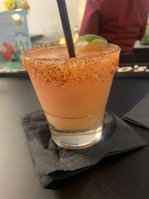 Guava margarita at Bajio restaurant