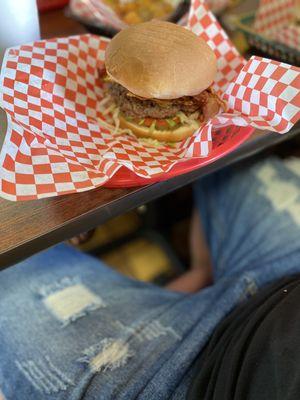 Bacon cheeseburger