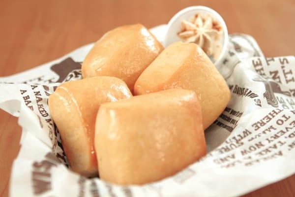 Fresh Rolls with Homemade Cinnamon Butter