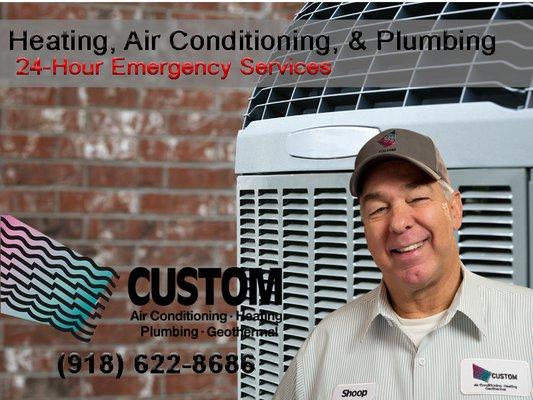 Custom Services Tulsa Heating Air and Plumbing