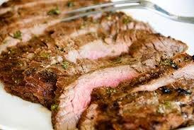 Flank steak -- a customer favorite!