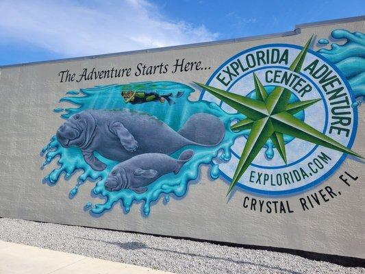 Crystal River Mural