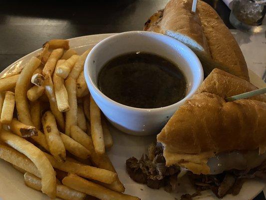 My favorite sandwich of all time! This one is called the chunky dunk. Best French dip sandwich I've eaten!