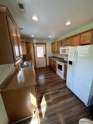 New Flooring in Kitchen