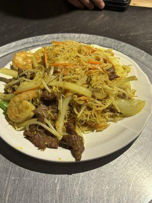 Singapore Fried Rice Noodles/