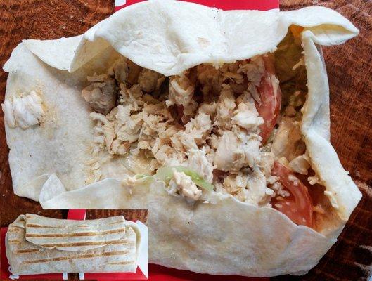 Chipotle Grilled Chicken Wrap at Tim Horton's Scott St.