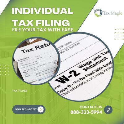 File your tax on time with Tax Magic!

For More Info:www.taxmagic.tax