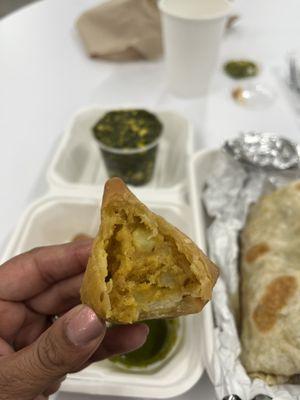 Samosa, crispy and delicious!