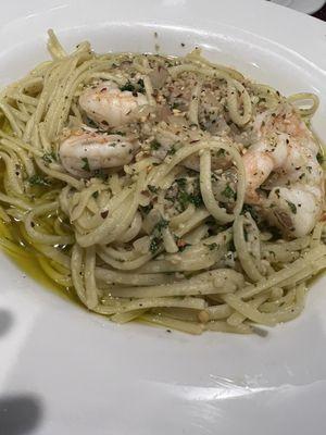 Shrimp scampi