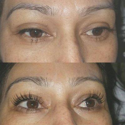 Eyelash perm/lift