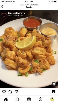 Amazing calamari