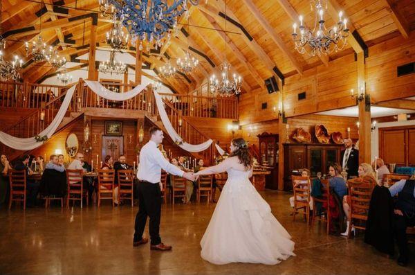 The train was everywhere so we had to allow for the dance