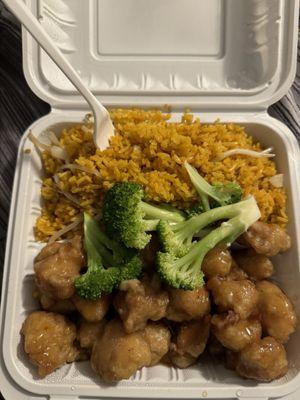 Honey chicken