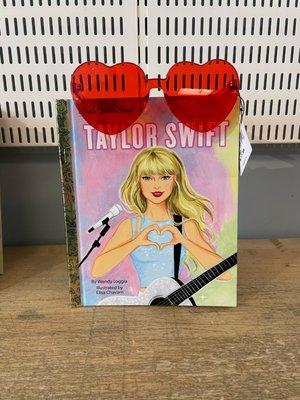 Taylor Swift Little Golden Book & Heartbreaker Sunglasses