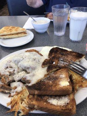 Chicken fried steak !!