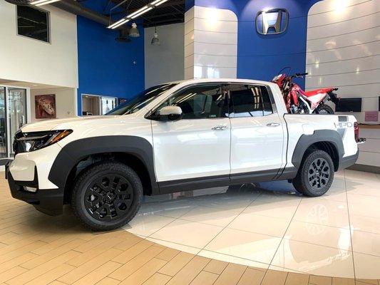 Honda Ridgeline fits it all in!