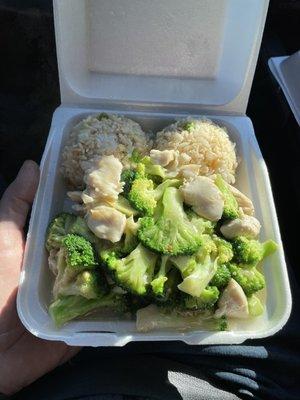 Chicken and Broccoli