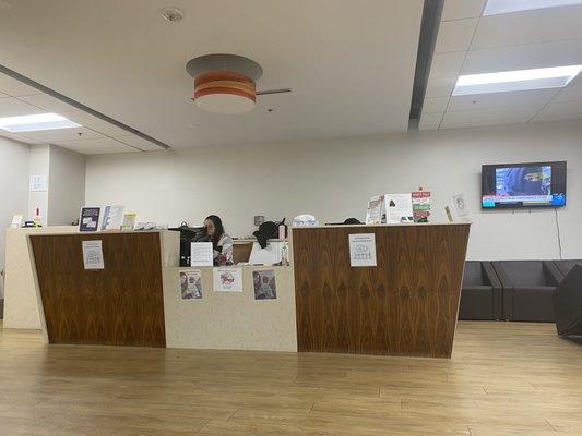 Front desk