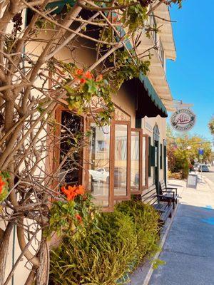 Cafe storefront