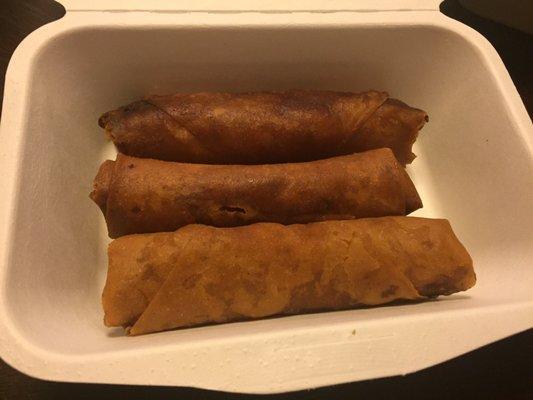 Crispy egg rolls