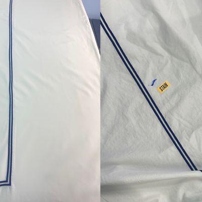 Removed ink stains from duvet cover.