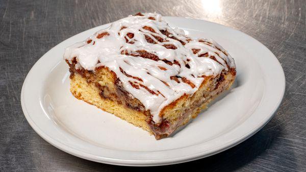 Cinnamon streusel cake