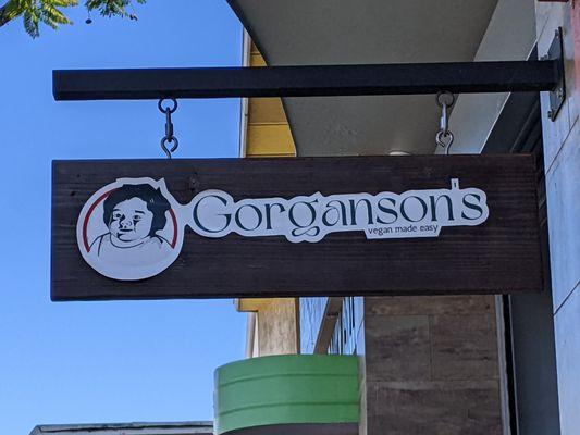 Gorgonson's hanging sign.