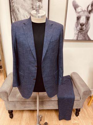 Tailor fit-blue suit