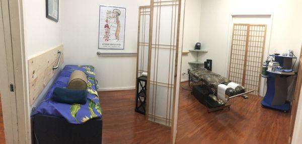 New massage table and new floors! Come Check it out!